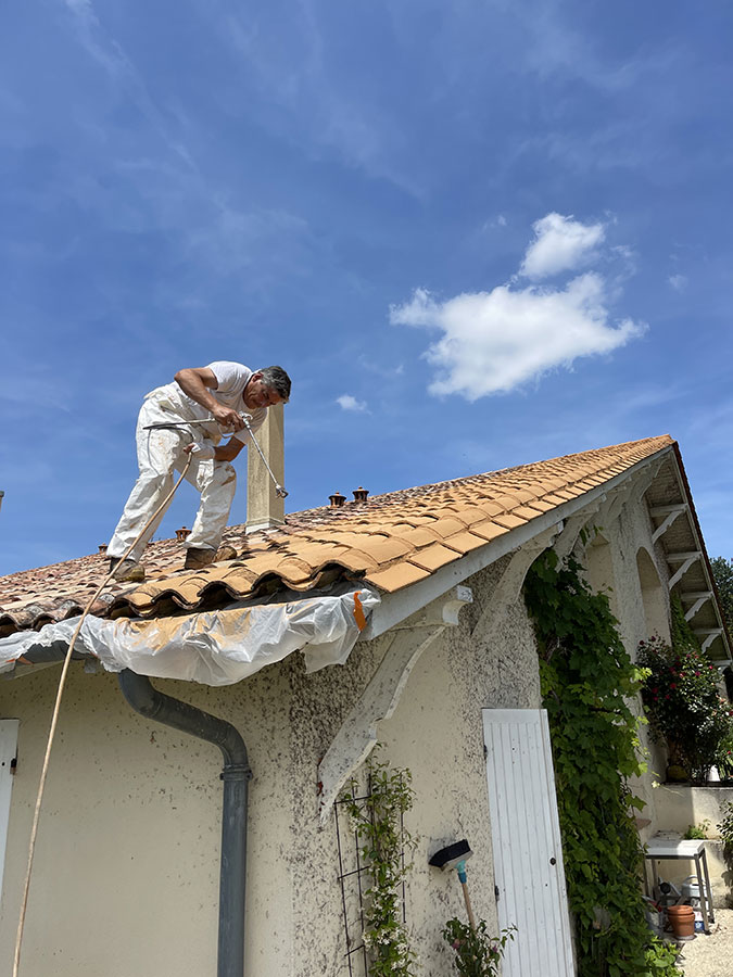 peinture cool roof couleur