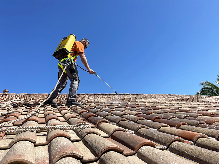 toiture cool roof colore